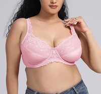 Kivotech Nouveau Style Jersey Demi-Filet Sous Ceinture Soutien-Gorge Non Rembourré Pour Toutes Les Femmes Et Filles Toutes Les Tailles