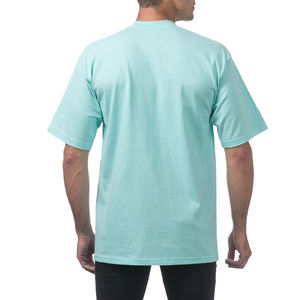 6,5 oz peso pesado 100% de algodón Oversize de las mujeres caída de hombro de manga mitad gráfico carta imprimir suelto camisetas - Product Image 5