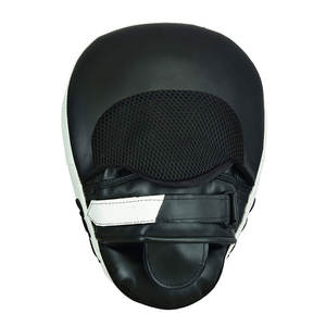 El mejor Material de cuero Focus Pad de secado rápido y teñido liso para Fitness y artes marciales Etiqueta privada personalizada - Product Image 1