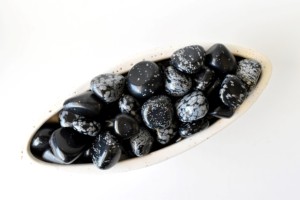 Piedras de Obsidiana en Forma de Copo de Nieve, Color Negro, Cristal Curativo, para Decoración del Hogar, Venta Caliente - Product Image 4