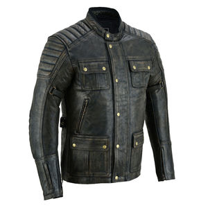 Veste de moto en cuir de mouton véritable pour femmes, veste courte en cuir véritable pour femmes, style bombardier, mode printemps, vente en gros - Product Image 2
