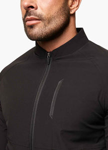 Veste coupe-vent personnalisée OEM, fermeture éclair intégrale, veste de sport d'extérieur pour homme, nouvelle veste coupe-vent imperméable à capuche pour homme - Product Image 4