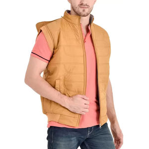 Prix de gros, veste matelassée pour homme de haute qualité, logo personnalisé imprimé, taille plus, vêtements d'extérieur décontractés d'hiver personnalisés - Product Image 3