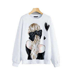 Sudadera de manga larga personalizada para hombre, nuevo diseño, liso, poliéster, algodón, estilo callejero, estampado, cuello redondo para invierno - Product Image 6