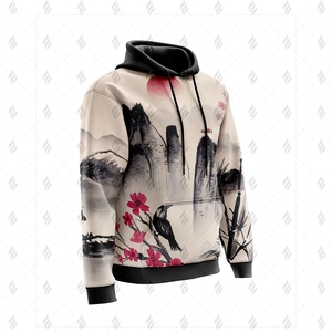 Sudadera con Capucha de Invierno para Hombre, 100% Algodón, Tejida, Ecológica, Transpirable, Talla Grande, Largo Regular - Product Image 5