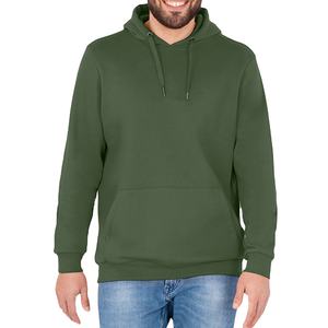 Sweat-shirts à capuche d'hiver - 100% coton molletonné, teinture unie, respirant, coupe-vent, écologique, haute qualité, personnalisable 2026 - Product Image 1