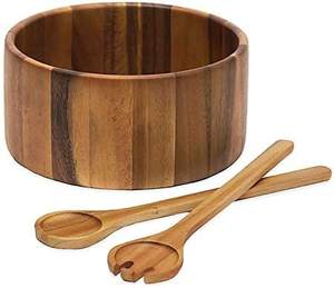 Tazón Grande Decorativo de Madera de Mango para Servir, Fabricante, Nuevo Diseño, Tazón de Madera de Mango para Servir Ensaladas, Mejores Tazones de Madera - Product Image 6