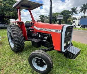 Tracteur à chenilles MASSEY FERGUSON 290, 8 CV, 4 roues motrices, transmission par engrenages avec moteur - Product Image 5