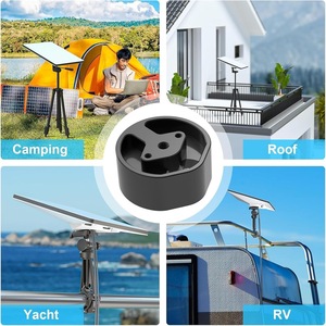 Outdoor Portable Starlink Mini <b>adapter</b> Bracket, Aluminum Alloy Base Signal Support Stand for Camping and RV - Product Image 5