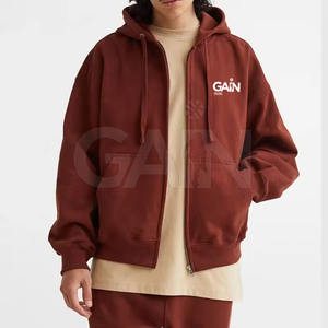 Hommes élégants sweats à capuche à la mode Offre Spéciale fermeture éclair sweats à capuche hommes tenue décontracté superbe qualité fermeture éclair hommes sweats à capuche - Product Image 5