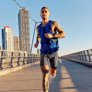 Custom Logo <b>Men</b> Tank Tops Casual Workout <b>Muscle</b> <b>Vest</b> Crew Neck Sleeveless T-Shirts Fitness Gym Sports Wear - Product Image 4