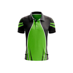 Nuevo Conjunto de Uniforme de Cricket Personalizado con Estampado Digital Antibacterial 100% Poliéster para Hombre, Manga Corta/Larga - Product Image 2