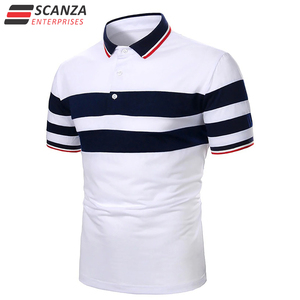 เสื้อโปโลผ้าไมโครไฟเบอร์สำหรับผู้ชายเสื้อกีฬาแบบปักโลโก้ได้ตามต้องการแฟชั่นมาใหม่ - Product Image 4