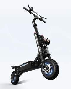 Série de scooters électriques pour adultes, double entraînement, moteur 5600W, vitesse maximale 50 mph, 50 à 60 miles, pneus tout-terrain, siège amovible - Product Image 2