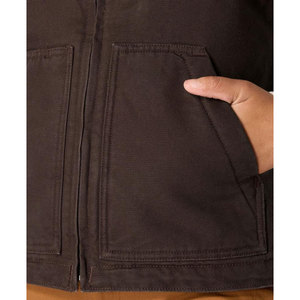 Chaleco de Lona de Alta Calidad para Mujer, Cortavientos Ligero con Bolsillo, Logotipo Personalizado, Transpirable, Invierno, Lavado - Product Image 5