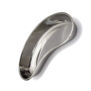 Bandeja de instrumentos de laboratorio médico dental hecha a medida, bandeja de riñón de instrumentos huecos de acero inoxidable alemán de la mejor calidad OEM - Product Image 1