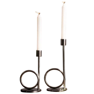Bougeoirs en spirale de conception unique bougeoirs chandelier en métal en laiton de qualité créative pour les accessoires d'éclairage les plus vendus - Product Image 4