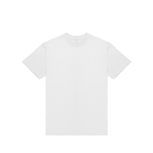 T-shirt de haute qualité Crowing 135gsm 100% coton surdimensionné Streetwear imprimé brodé uni T-shirt personnalisé - Product Image 4