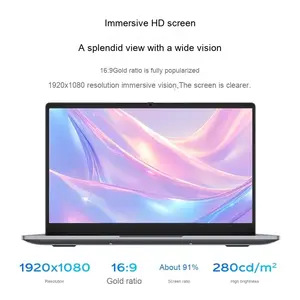 Nuevo L e n o V o P15H 15,6 pulgadas N150 16 + 512G Ligero Qual-core CPU de alto rendimiento Laptop de negocios para trabajo de oficina - Product Image 5