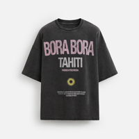 T-shirt graphique décontracté pour homme – Coupe confortable à épaules tombantes, 100 % coton, imprimé, style streetwear, écologique, coupe ample
