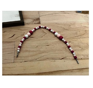 ลูกปัดไม้กลม20มม. รู4มม. ลูกปัดไม้สีตามสั่งรูปทรงและขนาดจัดส่งรวดเร็วจากอินเดีย - Product Image 4