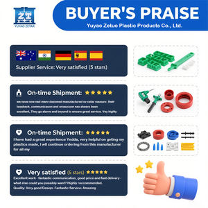 Инъекционные детали, пластиковые аксессуары, Заводские пользовательские пластиковые детали, Китай, различные PP, ABS, PA POM, детали для литья под давлением - Product Image 4