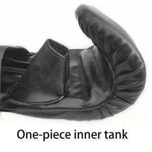 Gants de boxe en cuir léger pour l'entraînement de vitesse et les longues sessions avec mousse intérieure confortable et ventilation - Product Image 2