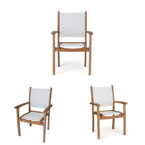Meubles de restaurant Chaises en bois durables Raccords en acier inoxydable avec bois de teck de la meilleure qualité orienté vers l'exportation d'Indonésie - Product Image 3