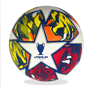 ลูกฟุตบอลมืออาชีพขนาด5สำหรับผู้ใหญ่ลูกฟุตบอลแบบกำหนดเองได้วัสดุหนัง PU นิ่ม - Product Image 3