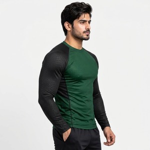 Camiseta Deportiva de Manga Larga para Hombre, Compresión, para Entrenamiento, Fitness, Running, Ciclismo, Surf, Gimnasio - Product Image 4