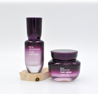 Crème Visage Coréenne Hydratante au Camélia, Centella et Peptides, Extraits Végétaux pour Resserrement des Pores, Soin Anti-Rides et Anti-Âge