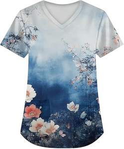 Summer Classic Women's Casual <b>Longline</b> <b>T</b>-<b>Shirt</b> Oversized Fit with Split Hem Quick-Dry Lightweight Breathable O-Neck 300 Gsm - Product Image 1