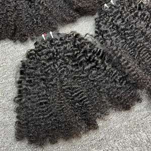 ผมดิบหยิกหยักศกสำหรับต่อผมมนุษย์ - Product Image 3