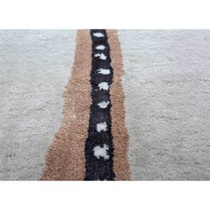 Tapis Caliedo en laine et viscose tufté à la main, 4m, rectangulaire, motif abstrait, pour salon, épaisseur 10mm, TNQ-7041 - Product Image 3