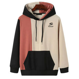 Sweat à capuche oversize pour homme à manches longues pour l'hiver avec poche kangourou, 100% coton, respirant et écologique, pour un confort et un style optimaux - Product Image 1