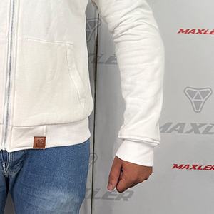 Chaqueta con capucha de motocicleta para hombre CE Arrmored hombros codos y protección de espalda con forro protector de cuerpo completo de fibra de Arramid - Product Image 4