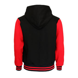 Chaqueta Universitaria de Béisbol Personalizada de Alta Calidad para Hombre, Estilo Urbano, Parches de Chenilla, Bordado, Diseño de Letras de Lana - Product Image 5