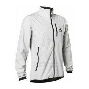 Veste d'hiver à fermeture éclair Softshell pour hommes avec col montant conçue sur mesure - Product Image 1