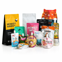 Sachet d'emballage alimentaire personnalisé en gros avec bec verseur, pochette souple verticale pour jus, café, gelée, noix - Fabricant OEM