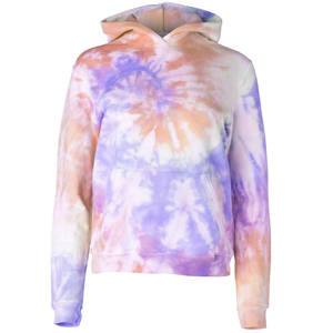 KATBROS INDUSTRY Sweat-shirt à capuche personnalisé pour femme, tie-dye, doublé, respirant, coupe classique, en molleton de coton, avec logo personnalisé OEM - Product Image 5