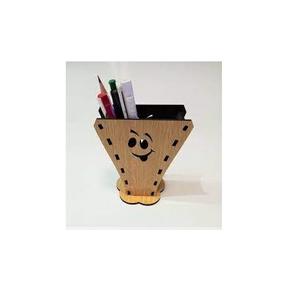 High Quality MDF Pen Holder for <b>Desk</b> Accessories Luxury MDF Pen Holder for Tableware Use for Best Selling - Product Image 1