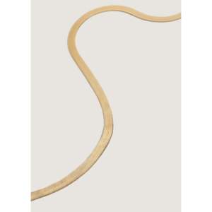 Collar de Cadena Carter Herringbone en Oro Blanco de 14K con Baño de Oro de 18K, Estilo Religioso Moderno con Diamantes y Perlas como Piedras Principales - Product Image 1