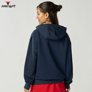 เสื้อฮู้ดสวมหัวถักโอเวอร์ไซส์มาใหม่เป็นมิตรกับสิ่งแวดล้อมไหล่ตกระบายอากาศได้เสื้อผ้าแนวสตรีทลำลองสำหรับฤดูหนาว - Product Image 2