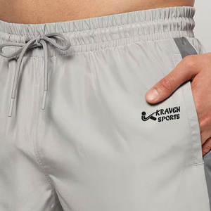 Venta Directa de Fábrica, Pantalones Cortos Deportivos para Hombre de Alta Calidad, Personalizados, Ecológicos, de Algodón, Secado Rápido, Transpirables, con Bolsillos, Precio Bajo - Product Image 4