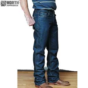 กางเกงยีนส์ผู้ชายคุณภาพสูง ทรงตรง น้ำหนักเบา ดีไซน์ขาดแบบสลิม สไตล์ลำลอง สำหรับกางเกงยีนส์สั่งตัด - Product Image 4