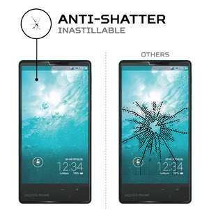 ฟิล์มกันรอยหน้าจอ ANTISHOCK สำหรับชาร์ป อควอส XX มินิ 303SH ฟิล์มกันรอยหน้าจอโทรศัพท์มือถือระดับพรีเมียม - Product Image 4