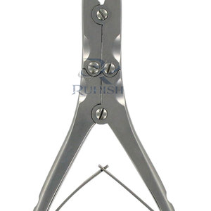 Rongeurs à os manuels en acier inoxydable avec poignées ergonomiques, réutilisables et légers, pour les interventions orthopédiques et l'utilisation médicale - Product Image 5