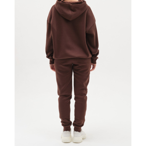 Sudadera con cremallera frontal para mujer con pantalones de Jogger cónicos delgados diseñados para la moda activa moderna y casual versátil - Product Image 6