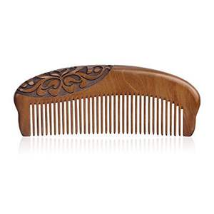 Cada peine de mango de madera hecho a mano para uso en Salón de la India al por mayor peine de madera para uso comercial para la venta en - Product Image 2