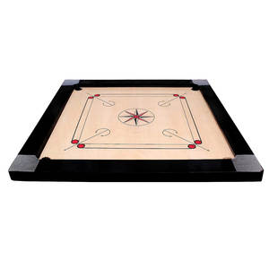 Ensembles de planche de sport d'intérieur de grande taille prix d'usine de gros emballage personnalisé carrom en bois à vendre - Product Image 2